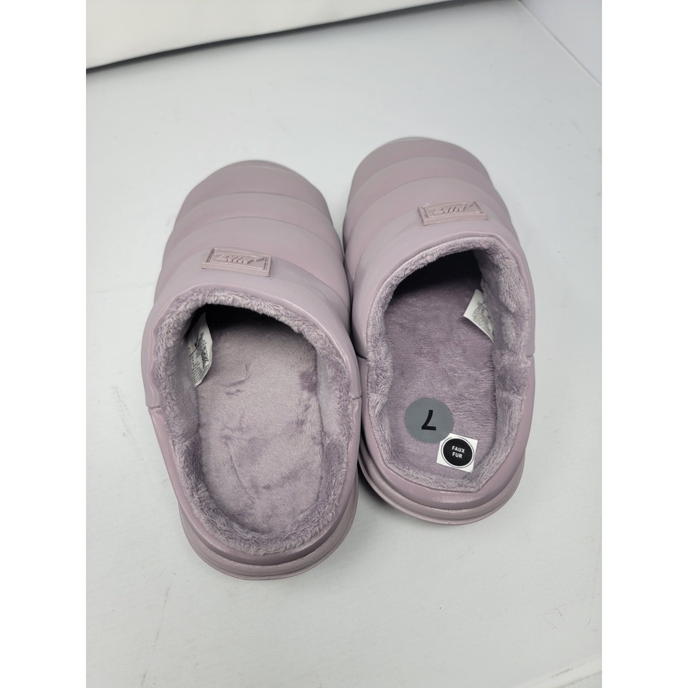 Nike Burrow SE Slippers Women's Size 7 Light Violet Ore FZ7940 200 Puffer - Picture 2 of 5